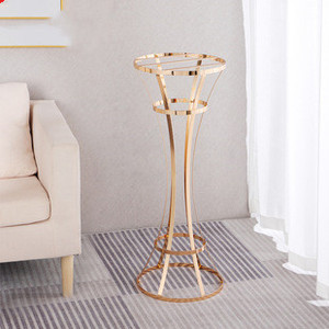 Nuevo Soporte Dorado para Flores, Decoración para Mesa de Boda, Soporte Dorado para Fotos, Decoración de Boda, Soporte para Flores de Boda - Product Image 2