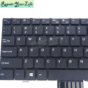 Clavier d'ordinateur portable anglais américain pour Prestigio SmartBook 133s HG290-1-US GL-NB871 JM290 K649 YJ-522 <span class=keywords><strong>Voyo</strong></span> V3 Pro 4 pas de rétro-éclairage nouveau - Product Image 4