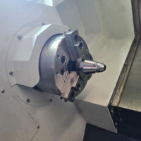 Centre de tournage CNC horizontal automatique à un seul brocheur, tour à lit incliné à 8 stations pour pièces automobiles et aérospatiales - TCK50