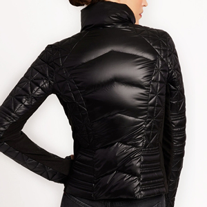 Factory Directly Wholesale Winter Top Double Sided Padded Cotton Zipper Pocket Horse Riding <strong>Puffer</strong> Jacket for <strong>Women</strong> - Product Image 5