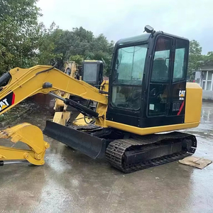 Excavatrice Caterpillar 305.5E 308 d'occasion, petite taille, 5 tonnes, pièces d'origine, bon état, prête à travailler, faible nombre d'heures, à vendre - Product Image 1