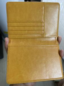 Couverture de passeport de sororité vert rose de qualité supérieure tous les groupes étui de couverture de porte-passeport de fraternité en cuir PU avec fente pour carte - Product Image 4