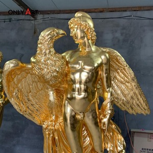 <span class=keywords><strong>Sculpture</strong></span> en bronze d'<span class=keywords><strong>Apollon</strong></span> grec en laiton finition antique, <span class=keywords><strong>sculpture</strong></span> de dieu <span class=keywords><strong>Apollon</strong></span> de haute qualité avec un aigle et un chien pour l'extérieur - Product Image 6