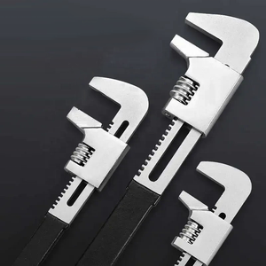 プロのメンテナンス作業用の12インチ高耐久調整可能なF型直角レンチスパナ - Product Image 2