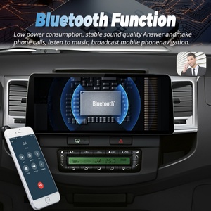 Radio Android 13 de 12.3 Pulgadas, Reproductor de Video para Auto, Estéreo para Toyota Fortuner HILUX Revo Vigo 2007-2015, GPS, Multimedia, Carplay, Unidad Principal - Product Image 4