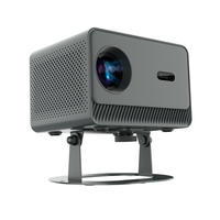 Projecteur LED LCD intelligent MR-JY-M10 PLUS 240 ANSI 1280*720P avec mise au point électronique, correction automatique de la distorsion trapézoïdale et Android 13 pour cinéma maison portable