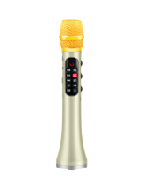 Devouloir L-1098 30W mini microphone de streaming en direct pour l'extérieur et accessoires avec sortie écouteurs