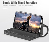 WST nouvelle technologie 2023 8000mah quatre USB station d'accueil pour smartphone à charge multiple pour la location