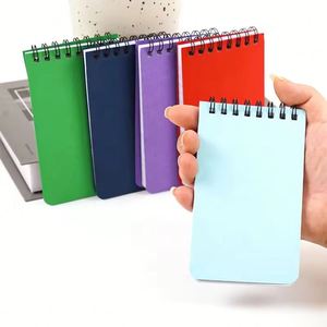 Carnets de notes personnalisés A7, carnets à spirales colorés pour étudiants avec logo - Product Image 1