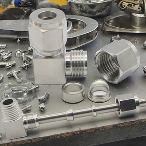 Connecteur de raccordement à ferrule haute pression en acier inoxydable à 90 degrés, filetage ZG norme nationale, pour système de tuyauterie industrielle - Product Image 6