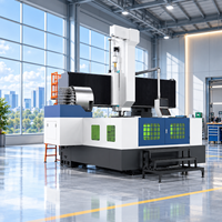 Centre d'usinage CNC à portique robuste BT50 pour le perçage et le fraisage de grands moules en acier et de pièces mécaniques