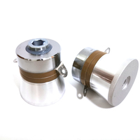 Berbagai daya 20w 50w 60w 100w Piezo transduser ultrasonik 40khz Vibrator untuk mesin pembersih