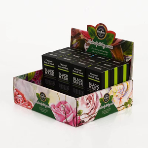 Bán buôn sang trọng được thiết kế màu in hiển thị hộp giấy sóng với logo tùy chỉnh - Product Image 1