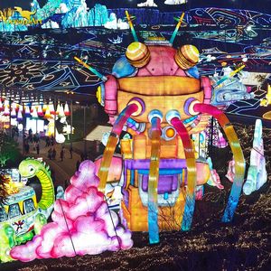 Faroles LED Tradicionales Chinos de Zigong para Celebraciones de Diwali, Acción de Gracias y Exposiciones - Farol Luminoso Hecho a Mano - Product Image 6