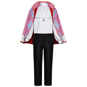 Disfraz de cosplay de El Castillo Animado de Howl, conjunto completo con collar, traje de personaje de anime para Halloween y juegos de rol - Product Image 5