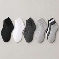 Chaussettes bateau invisibles unisexe personnalisables avec logo, respirantes en polyester, antidérapantes, tricotées, pour l'été, la course et le sport, ODM OEM