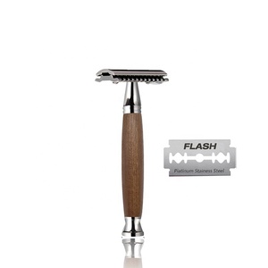 มีดโกนหนวดขอบคู่สำหรับผู้ชายแบบคลาสสิกสำหรับช่างตัดผม - Product Image 2