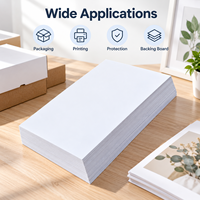 Carton spécial recyclable en pâte de bois vierge, enduit de résine double face, pour impression offset, emballage cadeau et artisanat
