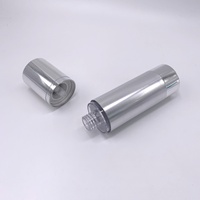 Botella de Spray con Bomba Airless de 15ml, 30ml, 50ml, 80ml, 100ml, Envase de Plástico PP para Suero Cosmético, Loción, en Negro, Dorado y Plateado