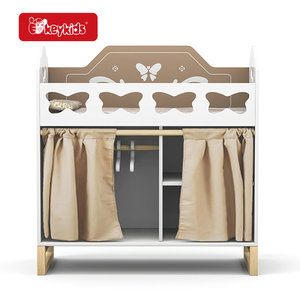 Personalizar Baby Doll Muebles Juguete <span class=keywords><strong>de</strong></span> madera Doll Cuna con almacenamiento W08E045 - Product Image 3