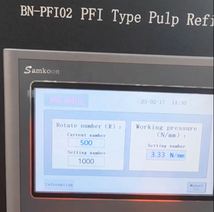 Raffineur de type PFI de laboratoire de raffineur d'usine de pâte à papier certifié CE <span class=keywords><strong>Bonnin</strong></span> - Product Image 2