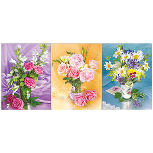 30x40cm 3d lenticulaire image de belles fleurs 3d Flip Poster pour la promotion en gros - Product Image 2