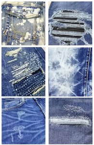 कस्टम थोक स्ट्रीटवियर एसिड वॉश विंटेज बैगी कार्गो मल्टी जेस्ट पुरुषों के लिए - Product Image 4