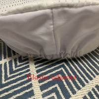 2025 nouveau Style noir Chef chapeau écologique doux confortable coton/Polyester tissu respirant et lavable Phill Box Design