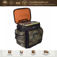 Sac à bandoulière personnalisé en polyester durable camouflage, sac pour équipement de disques vinyles de 12 pouces, sac à roulettes, bagage à main, sac pour disques vinyles de 12 pouces pour DJ