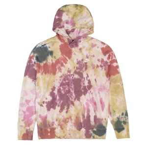 Sweat à capuche Tie-Dye XL unisexe 100% coton molletonné personnalisé vente en gros grande taille thermique Streetwear Designer brodé hommes hiver - Product Image 3