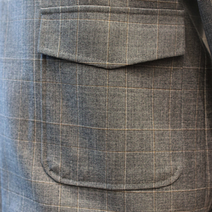 Áo khoác bomber thiết kế <span class=keywords><strong>MTM</strong></span> cao cấp, may đo theo yêu cầu, chất liệu 100% len, kiểu dáng áo vest cá tính. - Product Image 4