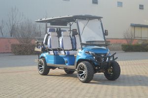 Carrito <span class=keywords><strong>de</strong></span> Golf Eléctrico Utilitario <span class=keywords><strong>de</strong></span> 6 Plazas, Motor <span class=keywords><strong>de</strong></span> CA <span class=keywords><strong>de</strong></span> 3.5 Kw, Batería <span class=keywords><strong>de</strong></span> Litio, para <span class=keywords><strong>Venta</strong></span>, Transporte <span class=keywords><strong>en</strong></span> Complejos Turísticos, Ruedas con Cubos <span class=keywords><strong>de</strong></span> Color - Product Image 4