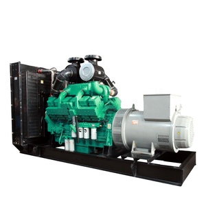 Grandi generatori diesel silenziosi elettrici 910kva alimentati dal motore Cummins KTA38-G2A - Product Image 1