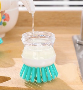 Kitchen Cleaning <b>Brush</b> <b>Vegetable</b> Washing <b>Brush</b> Bowl Rinse <b>Brush</b> Spunge <b>Brush</b> for Fruit and Pan Cleaning - Product Image 1