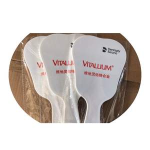 Miroir dentaire à main en verre coloré, forme de dents - Product Image 6