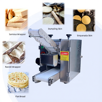Petite machine à emballer les boulettes de bonne qualité Machine à fabriquer les chapatis pour petites entreprises Machine Rumali Roti