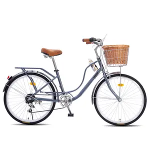 Bicicletas de 26 pulgadas para mujer adulta, venta al por mayor, fábrica de China, almacén de bicicletas de ciudad, bicicleta usada de Japón para mujer