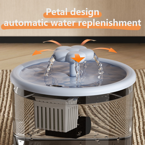 سعة كبيرة فائقة الهدوء أتوماتيكية Pet متينة نمط صلب PP شحن قط حر التدفق للمياه - Product Image 4