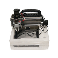 Mesin Router CNC Mini LY 3020F 3/4/5 Axis 500W USB untuk Pengukiran dan Pemotongan Kayu, Alat DIY 220V 110V untuk PVC, Kuningan, Aluminium, PCB