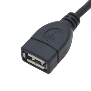 <b>Usb</b> Extension <b>Cable</b> 90 Degree Bend Male <b>To</b> Female Connector Upward Downward Left Right Bend Copper Wire Injection Molding - Product Image 1