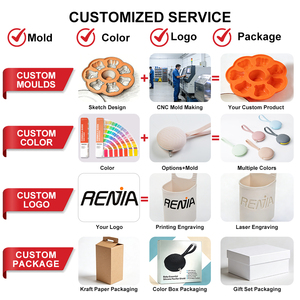 Contenitore in Silicone per Alimenti per Bambini a Forma di Animali Carini, Personalizzabile OEM/ODM, per Preparare Cioccolato, Dolci e <span class=keywords><strong>Biscotti</strong></span> - Product Image 3