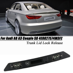 Накладка на задний багажник с подсветкой номерного знака для Audi <span class=keywords><strong>A5</strong></span>/S5/RS5 2010-2017 OEM 4E0827574M3FZ 4E0827574H3FZ 4E0827574K3FZ - Product Image 3