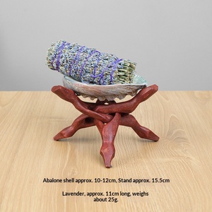 Paquete de aromaterapia de salvia blanca de California, cedro, lavanda <span class=keywords><strong>y</strong></span> hierba azul, para purificar el espacio, madera sagrada, aire fresco, portátil, nuevo - Product Image 4