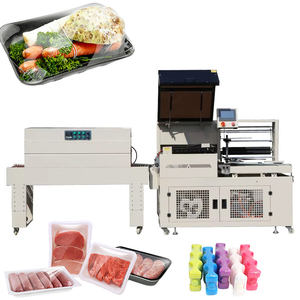 PLF-450 Fully Automatic 2 in 1 POF Film-packing Sealer Packager Bottle-<b>shrink</b> Packaging Machine <b>Shrink</b> Wrap Packing Machine - Product Image 1