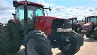 Tracteur agricole IH 125A d'occasion de qualité, tracteur de jardin 4x4 60 CV à faible niveau sonore pour moteur