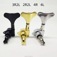 HIVE Mécaniques d'accordage scellées pour guitare basse 4-5 cordes