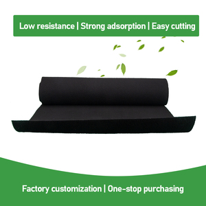Filtre à air personnalisé 100 % neuf en tissu feutré éponge de fibre de carbone activée pour climatiseur de cabine - Product Image 4