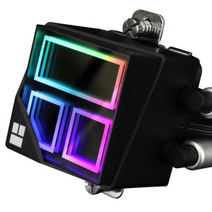 Refroidisseur liquide pour processeur AIO ARGB Thermalright Frozen Infinity 360 Noir avec effet visuel miroir ARGB pour PC de jeu Intel AMD - Product Image 4