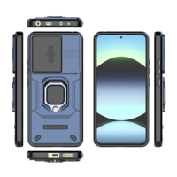 Support de bague antichoc caméra bouclier lentille poussoir fenêtre protecteur PC coque de téléphone pour Redmi Note 14 Pro Poco F7 pour Xiaomi 14 Ultra
