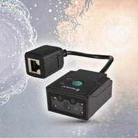 Escáner de Código de Barras Effon con Enfoque Automático 1D 2D QR, Lector de Códigos de Barras Integrado Fijo OCR MRZ CMOS PDF417 USB en Existencia